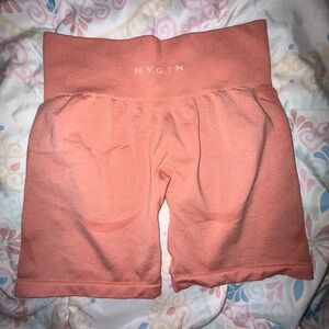 NVGTN Women's Athletic Shorts - Coral